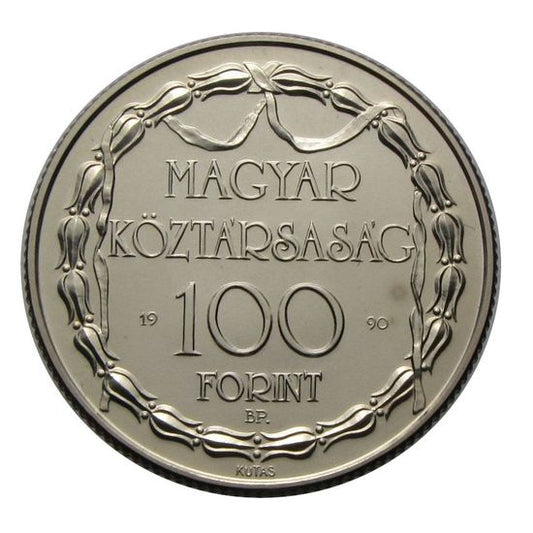 1990 100 Forint 200 éves a színjátszás BU