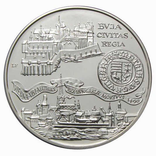 1990 500 Forint Mátyás király - Buda BU