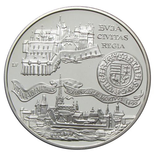 1990 500 Forint Mátyás király - Buda PP
