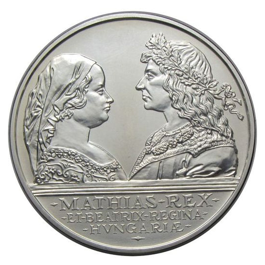 1990 500 Forint Mátyás király - Beatrix BU