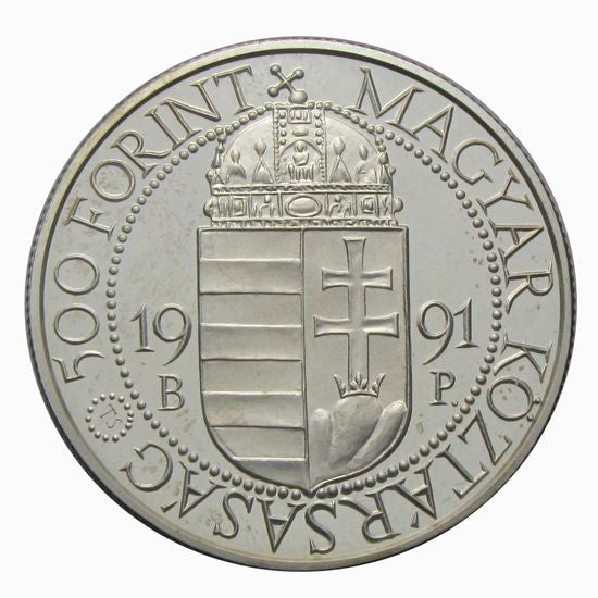1991 500 Forint II. János Pál PP