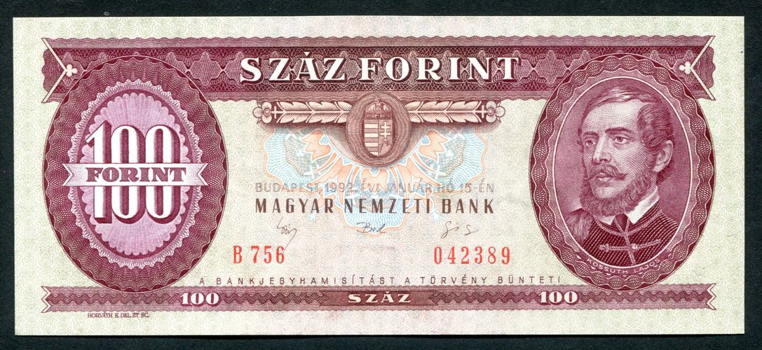 1992 B 100 Forint