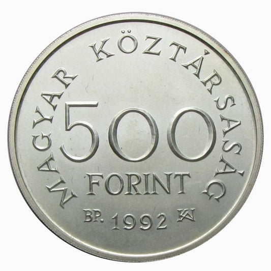 1992 500 Forint Károly Róbert BU