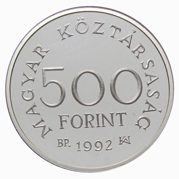 1992 500 Forint Károly Róbert PP