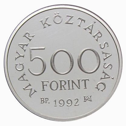 1992 500 Forint Károly Róbert PP