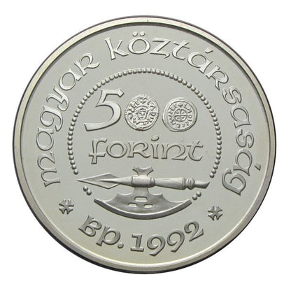 1992 500 Forint Szent László PP
