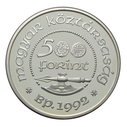 1992 500 Forint Szent László PP