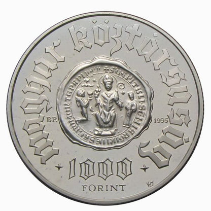 1995 1000 Forint Pannonhalma PP
