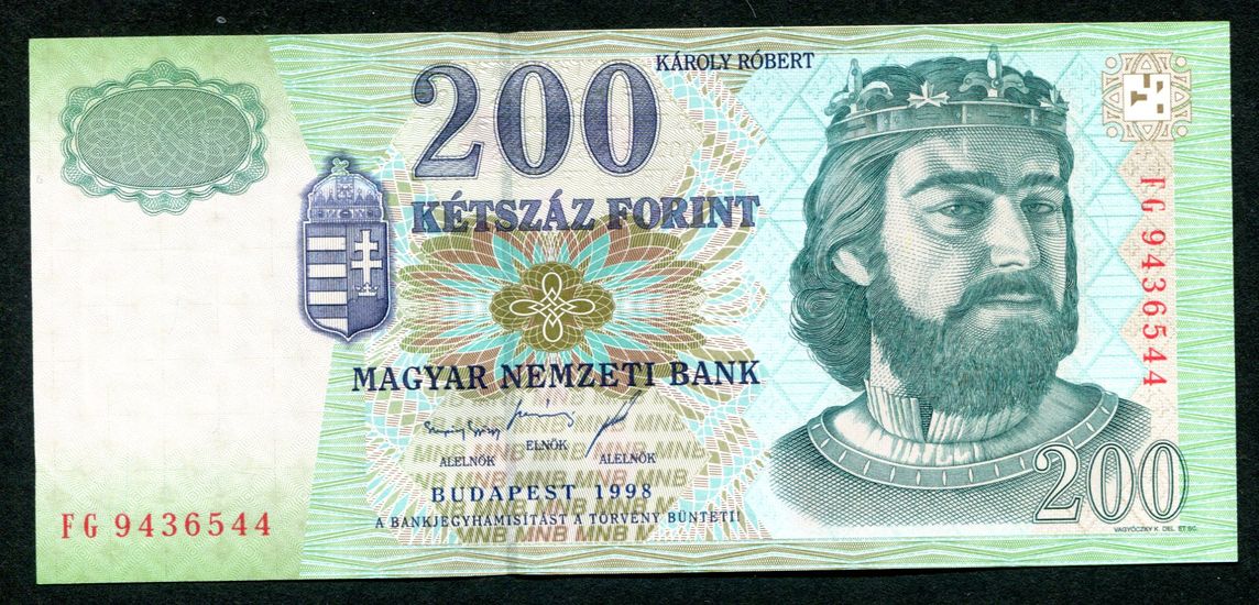 1998 200 Forint FG