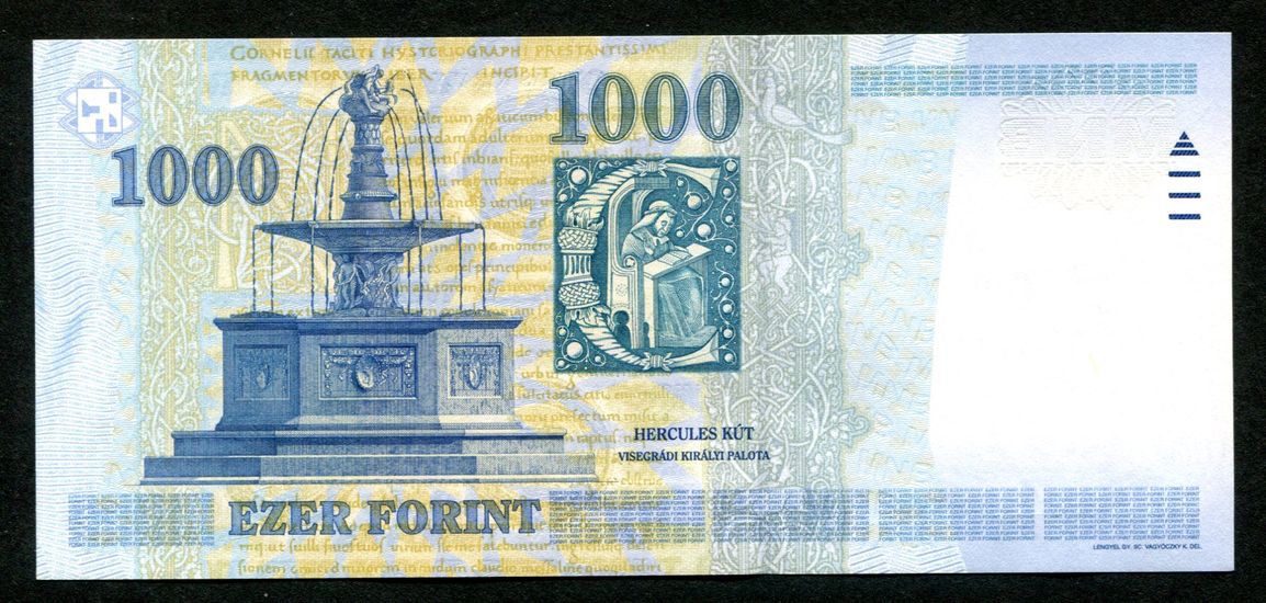 2000 1000 Forint DD Millennium