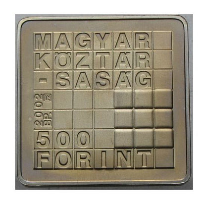 2002 500 Forint Rubik kocka PP