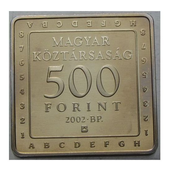 2002 500 Forint Sakk PP