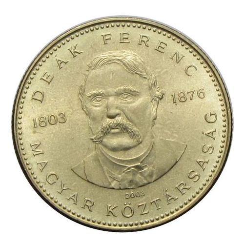 2003 20 Forint Deák Ferenc BU