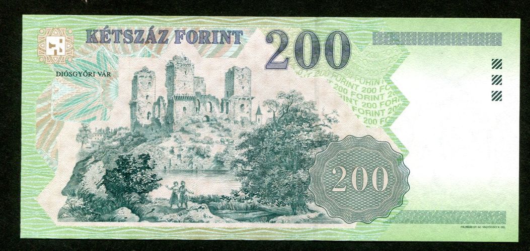 2004 200 Forint FC - alacsony sorszám