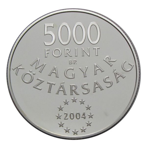 2004 5000 Forint EU csatlakozás PP