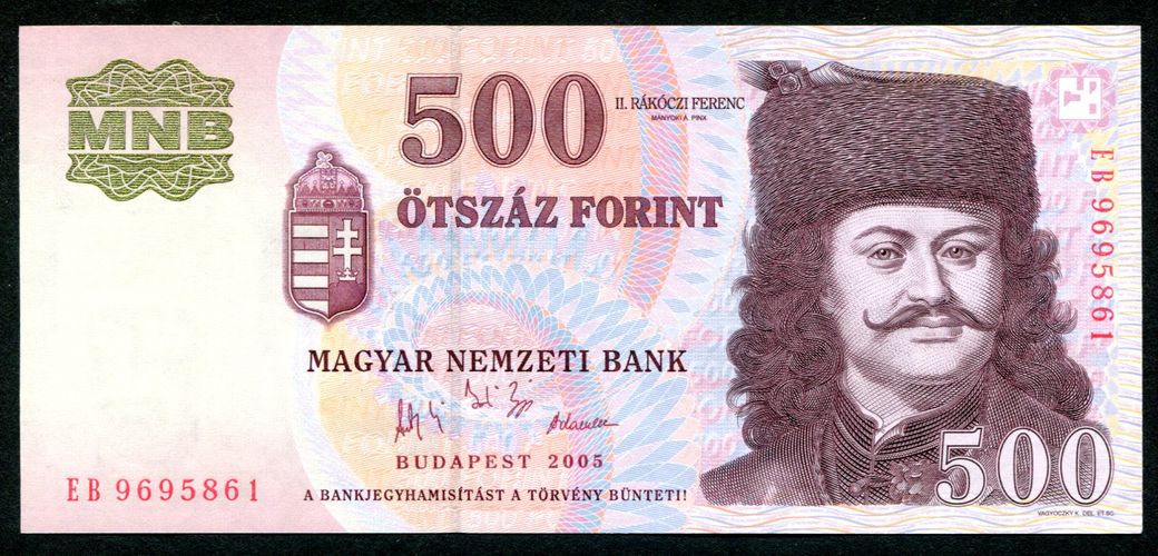 2005 500 Forint EB