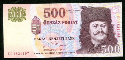 2005 500 Forint EC