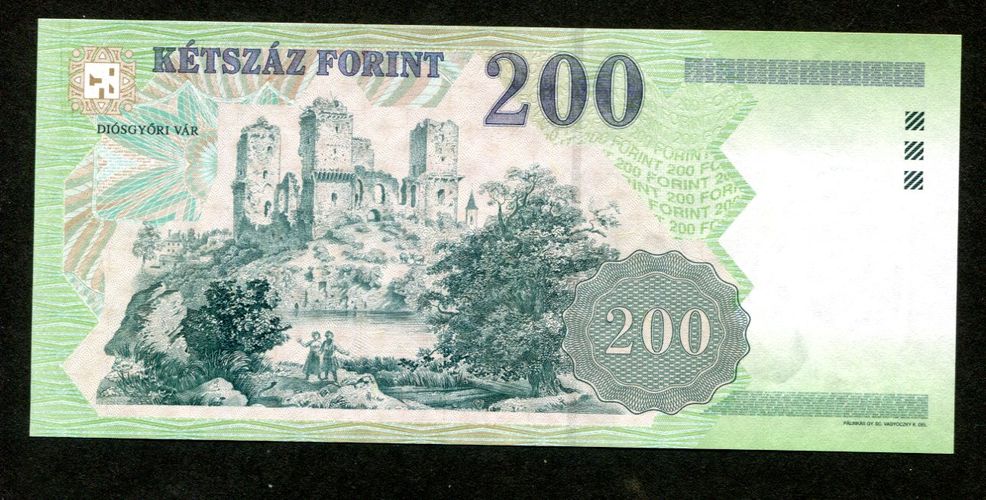 2005 200 Forint FB - alacsony sorszám