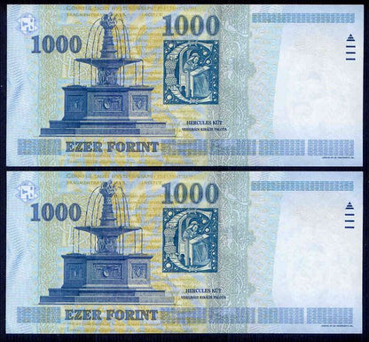 2005 1000 Forint DB - sorszámkövető