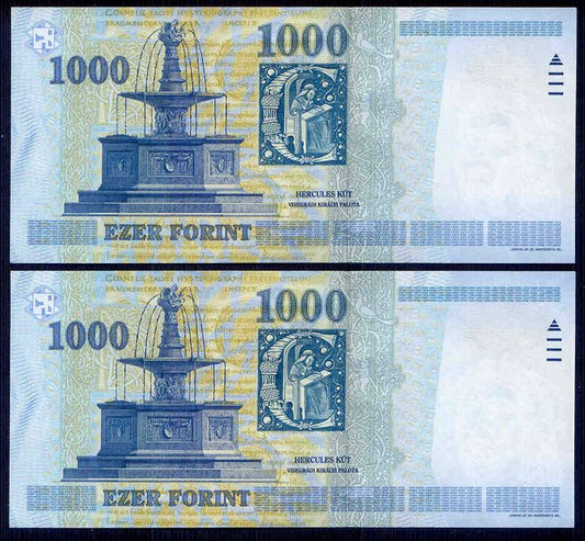 2005 1000 Forint DB - sorszámkövető