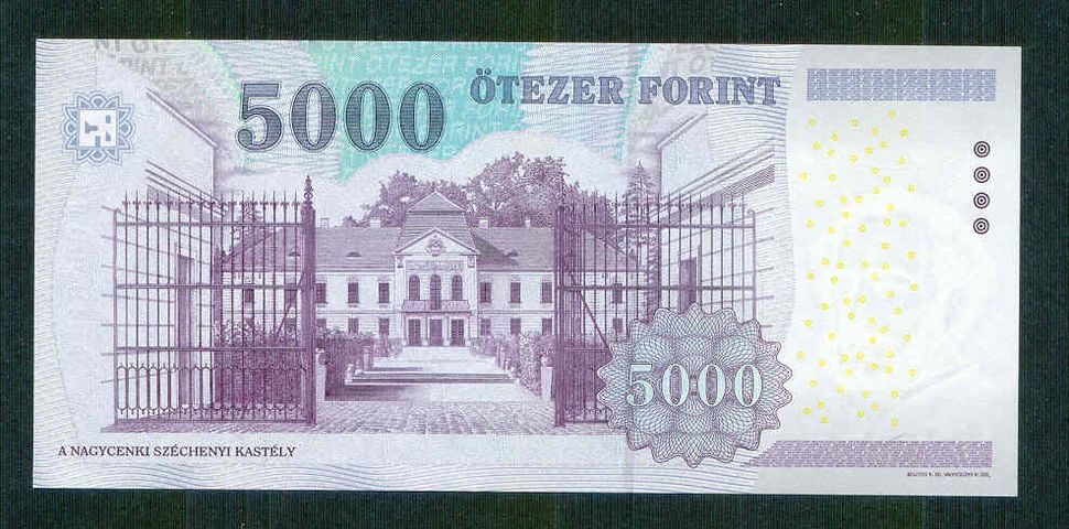 2010 5000 Forint BB - alacsony sorszám