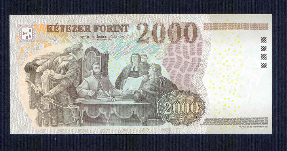 2010 2000 Forint CB - alacsony sorszám