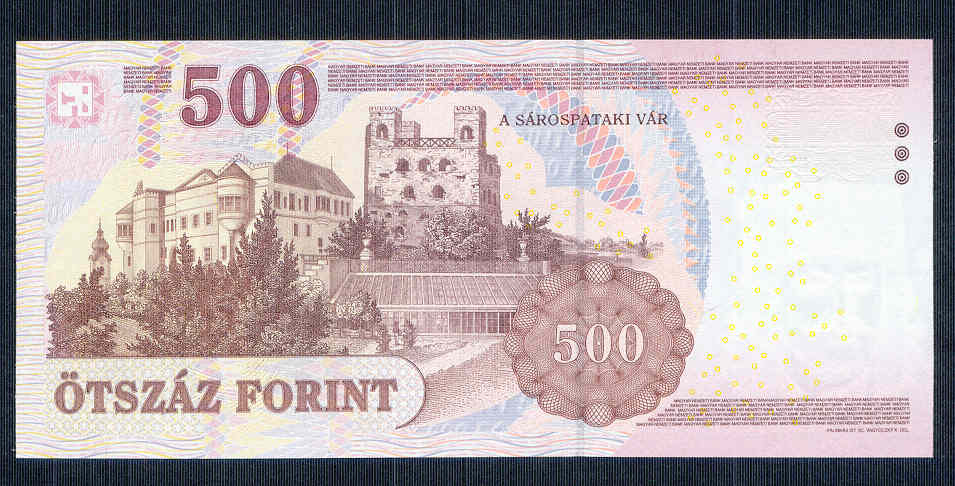 2010 500 Forint EC