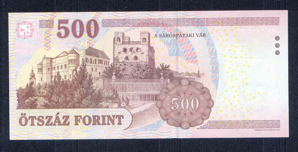 2010 500 Forint ED - alacsony sorszám