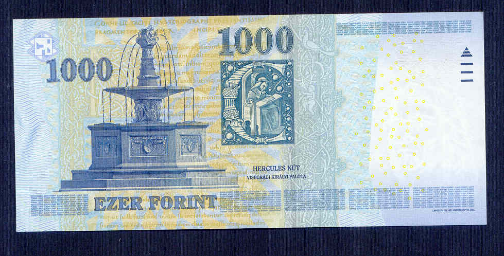 2011 1000 Forint DC - alacsony sorszám