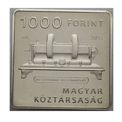 2011 1000 Forint Jedlik Ányos PP