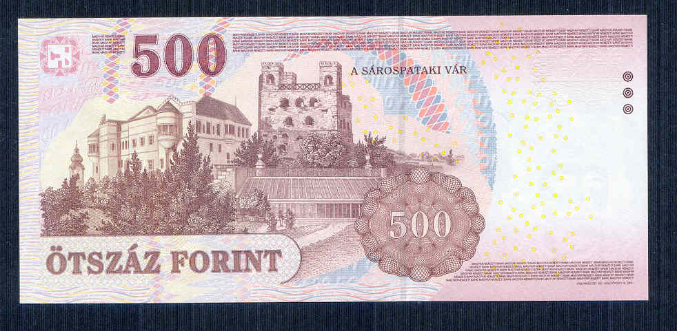 2013 500 Forint EB - alacsony sorszám