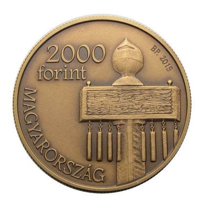 2015 2000 Ft Nemzeti emlékhely - Mohács