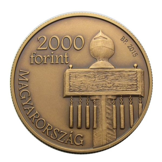 2015 2000 Ft Nemzeti emlékhely - Mohács