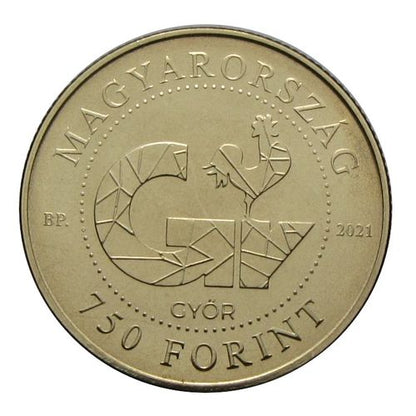 2021 750 Forint Győr 750 éves BU
