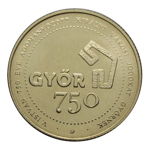2021 750 Forint Győr 750 éves BU