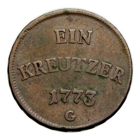 Augsburg 1773G 1 kreuzer