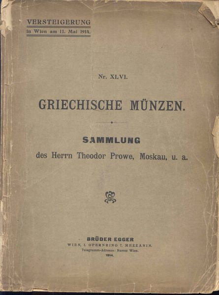 Aukció Egger: Prowe gyűjtemény