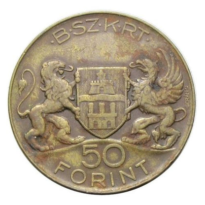 BSzKRt 50 Forint bárca