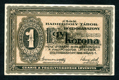 Hadifogolytábor - Boldogasszony 1 Korona