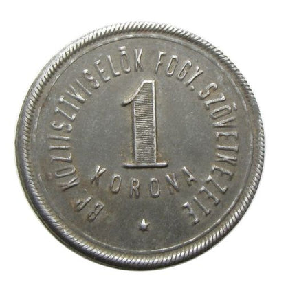 Budapesti Köztisztviselők Fogy Szöv 1 Korona