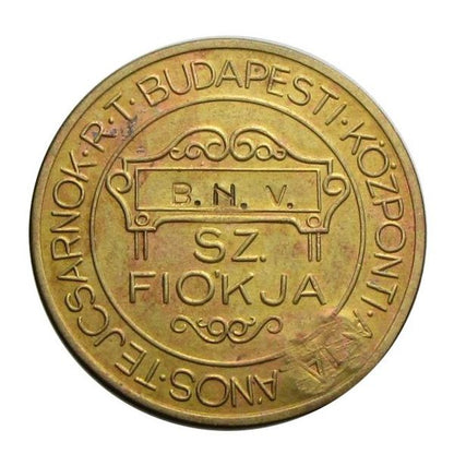 Budapesti Tejcsarnok 40 fillér - BNV