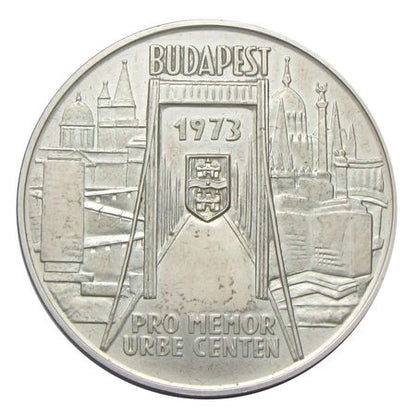 Budapest 1973 centenáriumi emlékérem BU