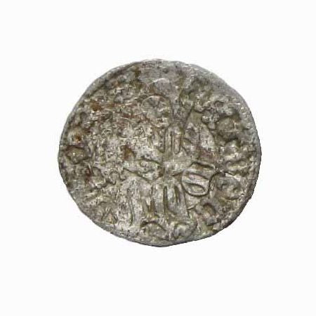 I. Mátyás denár ÉH 562i - korabeli hamis