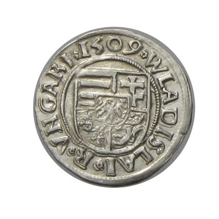 II. Ulászló denár ÉH 646c 1509 KG