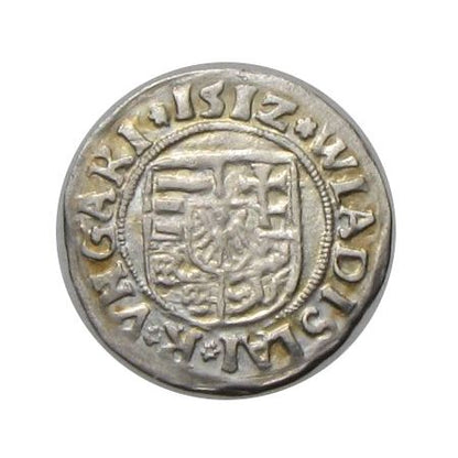 II. Ulászló denár ÉH 646c 1512 KG