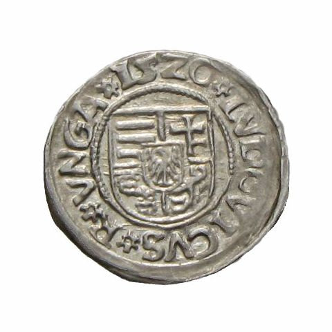 II. Lajos denár ÉH 673n 1520 KA