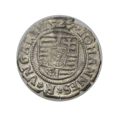 Szapolyai János denár ÉH 699l 1527 KT