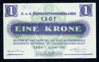 Hadifogolytábor - Csót 1 Korona