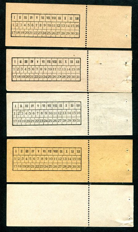 Csanádapáca vigalmi adójegy sor