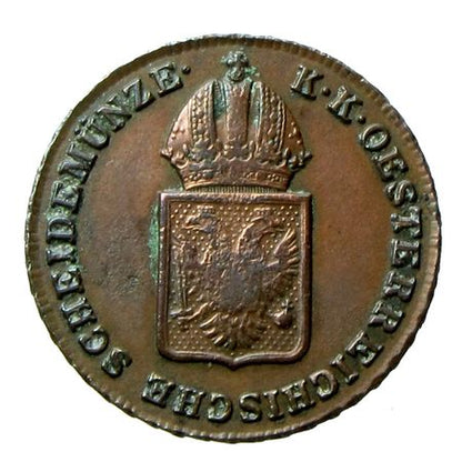 Ferenc 1816 B 1/2 krajcár